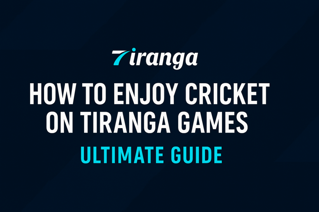 Cricket on Tiranga Game