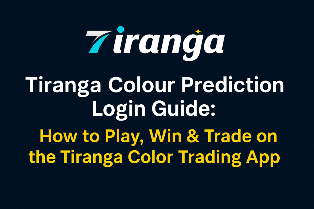 Color prdiction Login guide