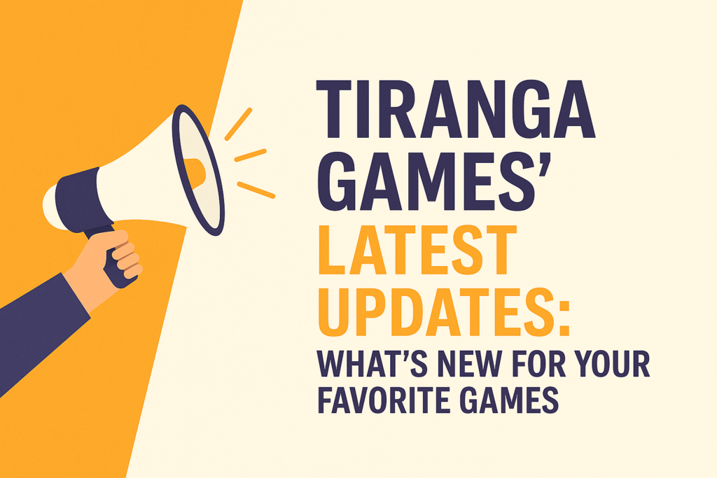 Tiranga games latest updates